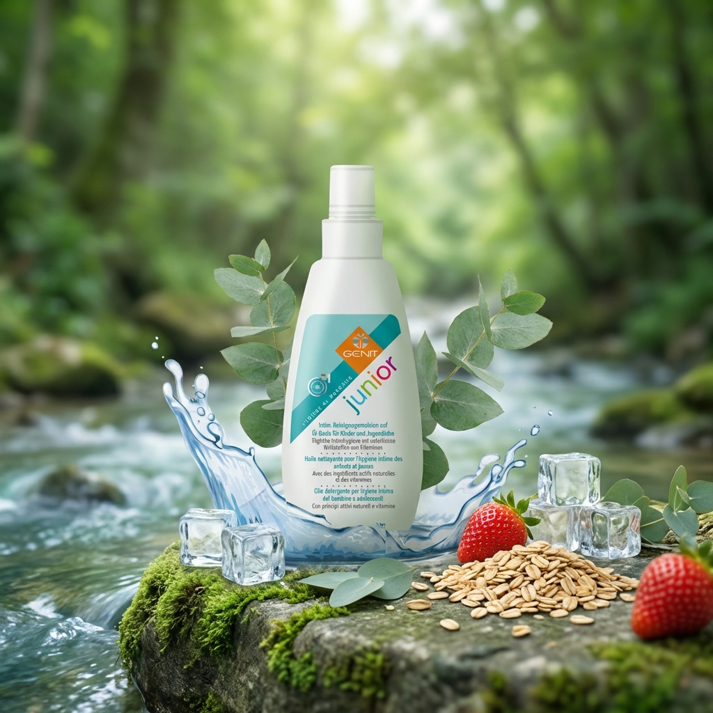 GenitJunior - Nettoyage intime spécialement pour les enfants et les adolescents