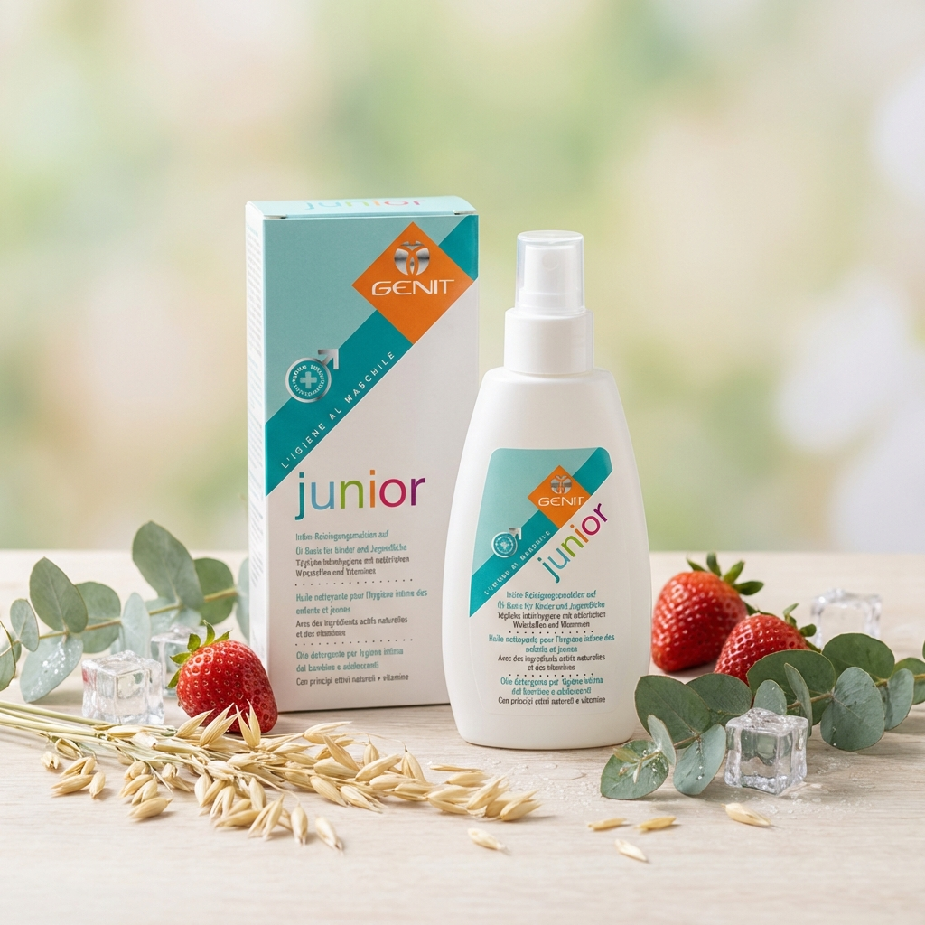 GenitJunior - Nettoyage intime spécialement pour les enfants et les adolescents