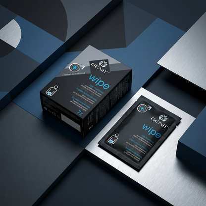 GenitWipe - Lingettes humides intimes pour le voyage